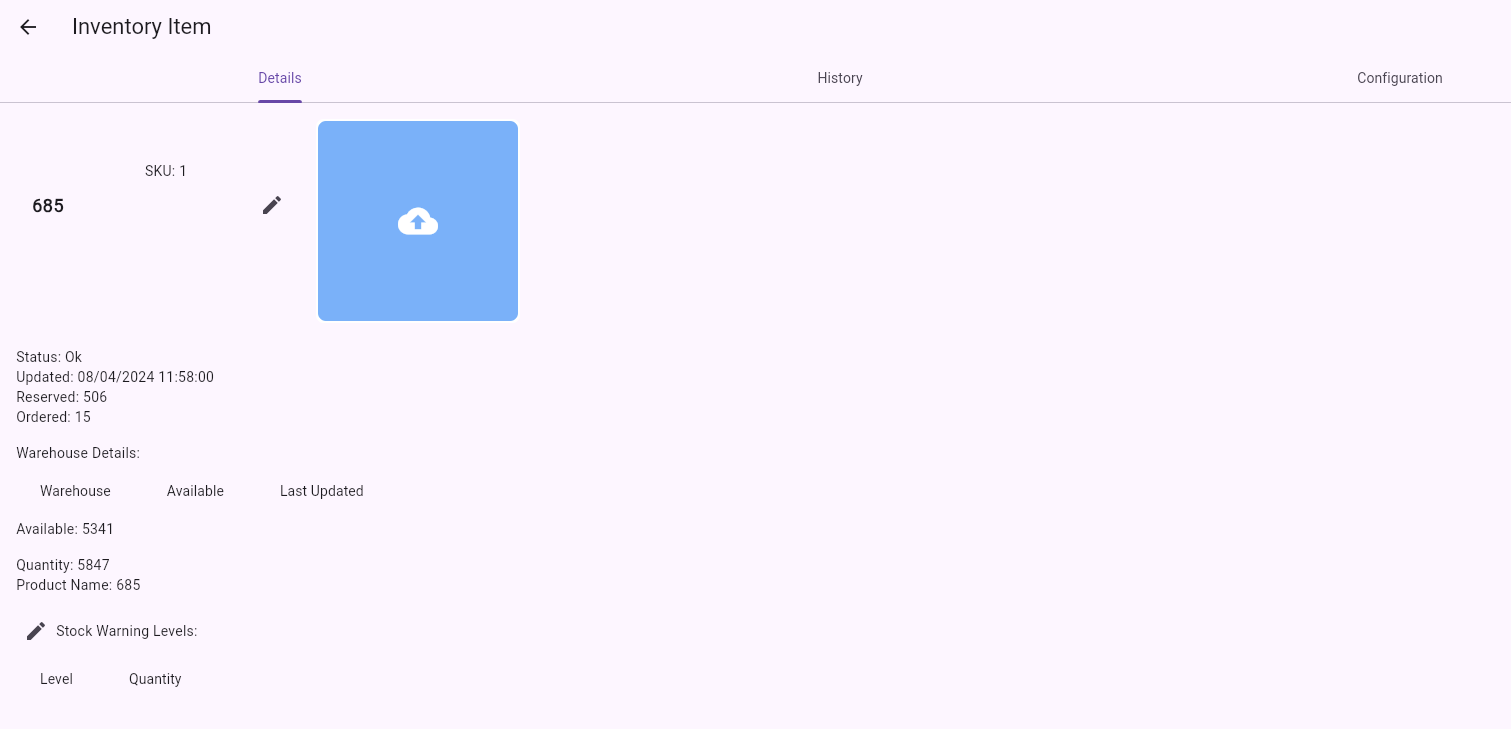 InventoryIndividualItemDetails